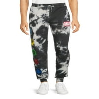 Marvel Men's Tie Graphic Graphic joggers