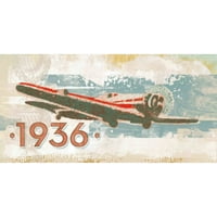 Мармонт Хил Гроздобер авион 1936 Сликарство печатење на платно