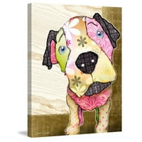 Мармонт Хил Дали е време кученце од Кони Хејли Сликарство печатење на завиткано платно
