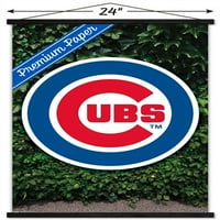 Чикаго Младенчиња - Лого Ѕид Постер Со Дрвена Магнетна Рамка, 22.375 34