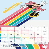 Календар за мини wallидови на Дизни Мини Маус