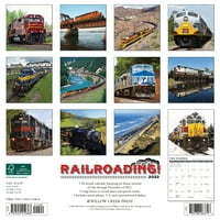 Willow Creek Press Rail -Calend Calendar