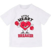 Момци на мали деца Малиот прекинувач на срцето Денот на вinesубените маица маица маица 4t