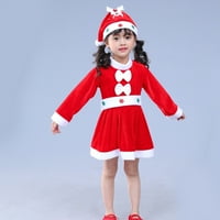 Мали Момчиња Девојчиња Зимски Божиќен Фустан Костум За Облекување Облека За Забави Детска Облека Комплети За Девојки Дозвола