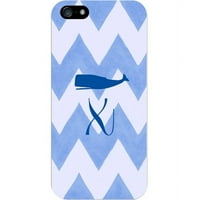 Critter Collection Case iPhone Case, Zig Zag, Blue Whate
