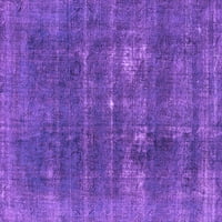 Агли Компанија Затворен Плоштад Ориентална Виолетова Индустриска Област Килими, 3 ' Плоштад