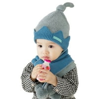 Бебе Капа Зимски Девојки Корејски Стил Супер Симпатична Мека Топла Волнена Шамија Шапка Во Собата