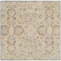 Уметнички ткајачи Цезар Ориентална област килим, светло сива боја, 6 'квадратни