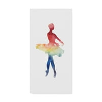 Трговска марка ликовна уметност „Балерина зрак IV“ платно уметност од Грејс Поп
