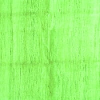 Ахгли Компанија Внатрешен Правоаголник Цврсти Зелени Модерни Теписи, 7' 10'