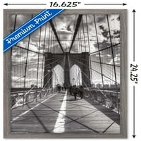 Крис Блаженство - Бруклин Мост Ѕид Постер, 14.725 22.375