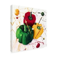Трговска марка ликовна уметност „Три пиперки“ платно уметност од Родерик Стивенс