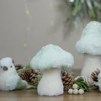 Светло Зелена Трпеза Божиќна Печурка Со Светки