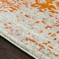 Уметнички ткајачи Харпуп Медалјон област килим, портокал, 9 '12'6