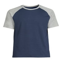 Машка маица со кратки ракави на Georgeорџ Раглан во боја, до големина 3XL