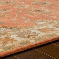 Уметнички ткајачи Чака Руст Традиционален килим со тркалезна област