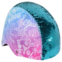 Littlemissmatched Magic Sequin Child's Bicycle Shigycle, Teal, Pink