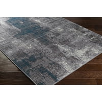 Уметнички ткајачи Wanderlust Апстрактна област килим, сребро, 7'10 10'3
