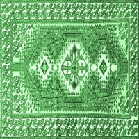 Ахгли Компанија Внатрешен Правоаголник Персиски Смарагд Зелен Традиционален Простор Килими, 2'4'