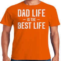 Графичка Америка тато животот е најдобриот живот кошула за Денот на таткото за маица за машка машка машка