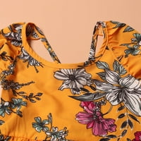 Џубонг Одмор Пижами Пјс Поставува Родител-Дете Лето Модни Цвеќиња Лист Печатење Плажа Трегери Фустан Мајка-ќерка Родител-дете