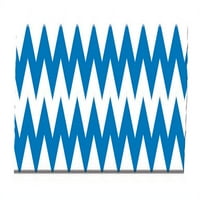 Трендови Меѓународна декоративна лента со сини шеврон .625 '' 50 'ролна