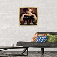Нетфли Гамбит - Клучен Уметнички Ѕиден Постер На Кралицата, 14.725 22.375